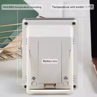 Termómetro inalámbrico flotante para piscina, dispositivo con Monitor de temperatura interior, reloj para estanque, bañera de hidromasaje y Acuario - details 9