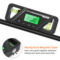 Inclinómetro transportador Digital con pantalla LCD, medidor de nivel, goniómetro, Inclinómetro de medición, nivel de 90 °, Base magnética de neodimio - details 4