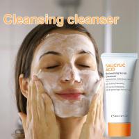 Limpiador Facial de Ácido Salicilico Control de Aceite Anti-Acné Blanqueador de Piel Suave - details 2
