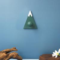 Colgador de ropa nórdico para habitación de niños, gancho autoadhesivo montado en la pared, con forma de montaña, 4 piezas - details 3