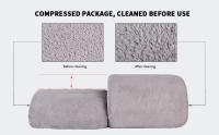 Juego de 3 Toallas de baño grandes, Secado rápido,  Altamente absorbentes, para Ducha, Deportes,70X140CM - details 2