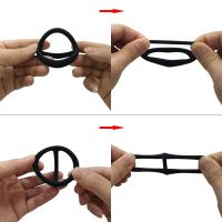 Anillo de Cóctel de Silicona para Hombres Retardo de Eyaculación Estimulación de Clítoris Juguetes Sexuales para Parejas Producto Sexual para Adultos - details 6