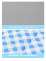 Alfombrilla de refrigeración impermeable para mascotas, almohadilla Universal resistente al calor para dormir en verano, almohadilla de hielo suave y transpirable, uso interior y exterior - details 3