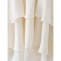 OUWU- Blusa con pliegues para mujer, camisa de manga larga, elegante, primavera, 2025 - details 7