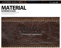 CONTACT'S-bolso bandolera de cuero de vaca para hombre, bandolera grande, informal - details 13