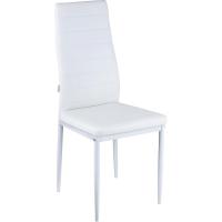 Sillas de Comedor de 4 Piezas Elegantes Resalto Alto, Asiento Ergonómico, Diseño con Costuras Decorativas Material de Piel Sintética, Estructura de Acero - details 48