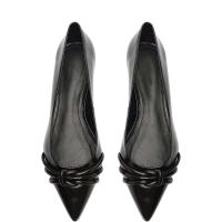 Tendencia de moda plana puntiaguda para mujer, zapatos de cuero de vaca. - details 9