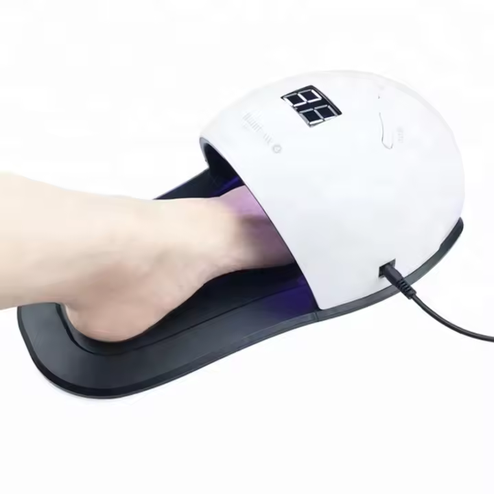 Lámpara LED UV para manicura de pies, secador profesional portátil, esmalte de Gel de curado, herramientas de arte de uñas, 48W - 1