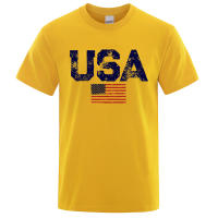 Camisetas Vintage con estampado de calle de la bandera de Estados Unidos para hombre, camisetas informales de algodón de alta calidad, camisetas transpirables de Hip-Hop para verano - details 16