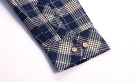 Camisa de Cuadros para Hombres Tallas Grandes 5XL 6XL 7XL Manga Larga Moda Otoño Negocios Casual Oficina - details 10