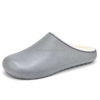 Nuevo Zuecos de madera para jardín con forro de lana de invierno de alta calidad, pantuflas cálidas de felpa para interior para hombre 38-45 #   Precio bajo - details 0
