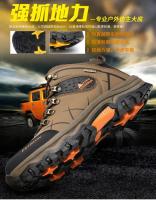 Zapatillas de deporte para hombre, montañismo, cuero impermeable, senderismo, invierno cálido para hombre, botas de nieve, zapatos de trekking al aire libre - details 28