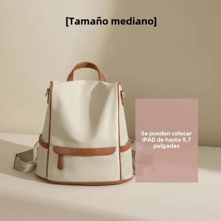 2025 Nueva Mochila De Tela Oxford Mochila Para Mujer, Tendencia De Moda Y Ocio Bolsa De Viaje De Gran Capacidad Mochila Escolar - 1