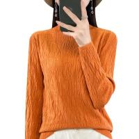 Suéter de Mujer 2025 Cuellos Medios Altos, Jerséis Ajustados, Resistencia Alta, Cálido para Otoño e Invierno - details 4