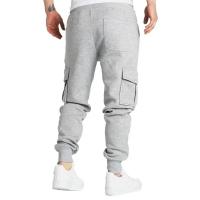 Pantalones de Workout Sueltos para Hombres Pantalones Cargo con Múltiples Bolsillos y Cordón - details 6