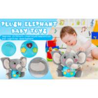 Lindo animal de Plush, juguete para bebé iluminado, nasido Juguete musical para recién, adaptado para niños y niños de 0 a 36 meses (GRIs) - details 0