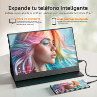 Monitor Portátil UPERFECT 15.6" 1080P FHD IPS Pantalla Táctil Resolución 1920*1080P - details 2