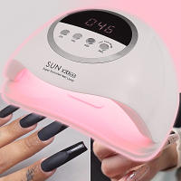Lámpara de Secado Profesional de Manicura Luces LED/UV de 320W con 72 Abalorios - details 0