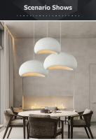 TOMAXIN 20/30/40CM Wabi-Sabi Style Pendant Light Cream Style Homestay Pendant Lights Decorative Lamp Chandelier Restaurant Lamp - details 3
