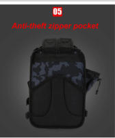 Molle táctico militar de gran capacidad para senderismo, funda para caña de pescar, mochila para hombre, bolsos de hombro para acampar al aire libre - details 9