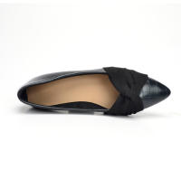 Zapatos náuticos de punta estrecha para mujer, estilo urbano, primavera y verano 2025, talla grande, estilo francés - details 2