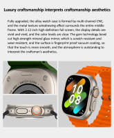 Nuevos relojes inteligentes en 2024 Actualización simultánea,Reloj Inteligente HK8 Pro Max Gen 2 ChatGPT Para Hombre, Reloj Inteligente AMOLED, Reloj Deportivo con Pantalla Siempre encendida y Presión Arterial Ultra para Android IOS ,Para relojes de Apple - details 7