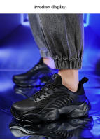 Nueva pareja de zapatos de papá, plataforma para mujer, deportes, aumento de los zapatos casuales para correr - details 31