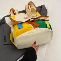 Bolsas para padres e hijos de 2 tamaños a juego de colores, mochila escolar con cordón multibolsillo de estilo coreano, mochila de nailon de gran capacidad para niños - details 24