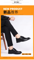 Primera capa de piel de oveja de los hombres de negocios casual zapatos de cuero formal zapatos de los hombres. - details 11