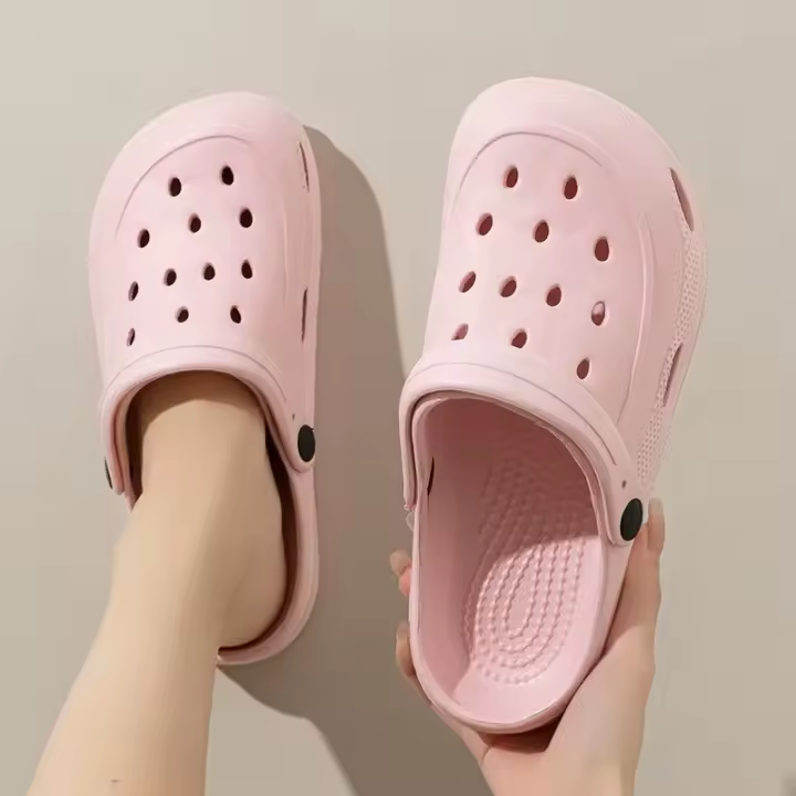 Zapatillas de playa para mujer, calzado para jardín al aire libre de verano para hombre, sandalias ligeras de EVA, chanclas suaves e informales antideslizantes - 1