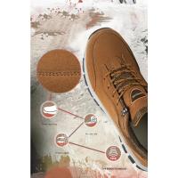 Nuevos Zapatos Originales De Senderismo De Cuero De Gamuza Para Exteriores Para Hombre, Zapatos De Viaje Para Senderismo, Zapatos De Caza, Zapatos Para Correr En El Rastro, Talla Grande 49 - details 6