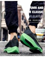 Zapatillas deportivas ultraligeras con cojín de aire para hombre, zapatos deportivos de malla transpirable, tabla de carbono - details 9