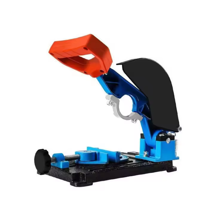 Amoladora angular 2 en 1, soporte fijo, abrazaderas ajustables de 45 grados, soporte para amoladora angular de alta precisión, duradero, multifunción - 1