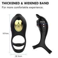 Leten Doble Vibrador Estimulación de Clítoris y Punto G para Parejas Juguete Sexual para Adultos - details 8