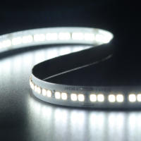 Tira de luces LED superbrillantes, cinta Flexible de píxeles, lámpara de retroiluminación de TV, 24V, 5M, 10M, SMD 2025, 280LED/M, 8MM de ancho - details 6
