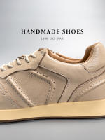Zapatos hechos a mano de cuero vacuno de moda, transpirables y versátiles para hombre. - details 7