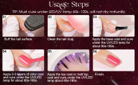 ROSALIND-Kit de esmalte de Gel para uñas, semipermanente UV Led, serie rosa, 7ml - details 60