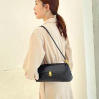 Bolso de hombro de cuero de PU para mujer, bolso pequeño, color sólido, de moda - details 14