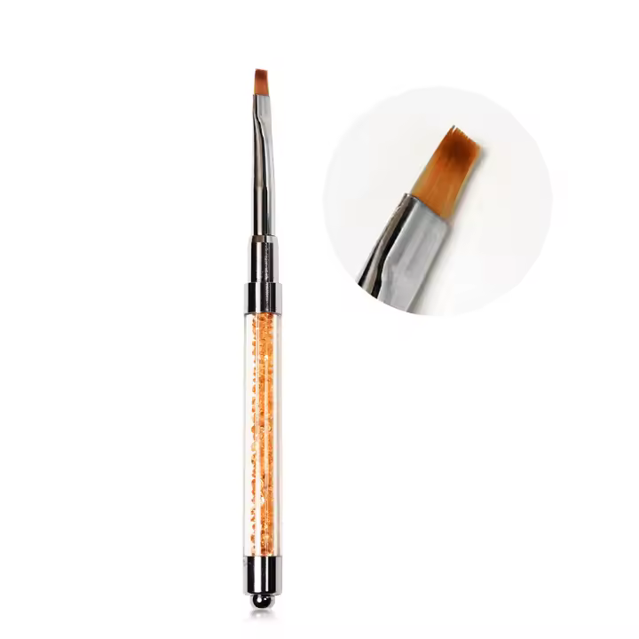 Pinceles de Acrílico para Arte de Uñas KADS Set 10PCS con Mango de Cuentas de Cristal Herramientas de Decoración de Manicura DIY - 1