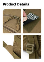 Mochila táctica de escalada, almacenamiento Molle grande, Camping, senderismo, viaje, bolsa deportiva, equipaje al aire libre, pesca, montañismo - details 13