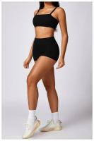 Traje atlético de 2 piezas para mujer, ropa de Yoga de secado rápido, equipo de Fitness, correr, entrenamiento, ropa de ejercicio - details 10