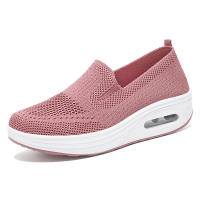 2025 primavera nuevos zapatos de las mujeres de un pedal mecedora zapatos con suela de plataforma cojín de aire zapatos casuales - details 0