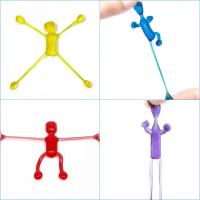 Juguetes de Goma Blanda para Niños, Esqueleto Pequeño, TPR, Pegajoso, 10 Piezas, Nuevo - details 2