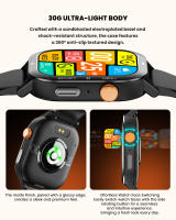 Relojes inteligentes hombre mujer Bluetooth deporte Seguimiento GPS ritmo cardíaco presión arterial reloj multifunción - details 2