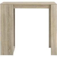 Elegante Mesa de Bar de Bistro 110 x 50 x 103cm Barra de Cocina Alta con 3 Estantes - details 15