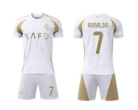 Riad Dos 24-25 Blanco No. Camiseta de fútbol 7 Club para niños y adultos, tallas 14-3XL No. Adultos, - details 1