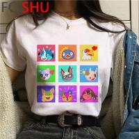 Camiseta Harajuku de Animal Crossing New Horizons Kawaii con Diseño de Dibujos Animados Divertido y Ligero para el Verano Top de Moda Casual - details 5