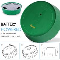 Pawaboo Juguete Escondido Electrónico para Gato, Imita la Escena Real del Gatito y el Ratón con Interruptor de Control - Verde - details 5