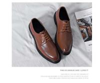 Zapatos de vestir para hombre de alta calidad, estilo informal de oficina de negocios, suaves y cómodos, Oxford formal de cuero de fibra ultrafina - details 9