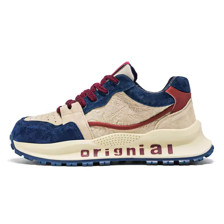 Zapatos deportivos informales a juego para hombre, calzado deportivo informal de talla grande, estilo coreano, para correr, a la moda, Retro, para papá - 1